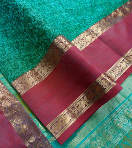PMK 1000 BUTTA SILK COT SAREES